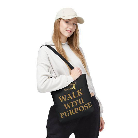 Walk With Purpose Tote Bag